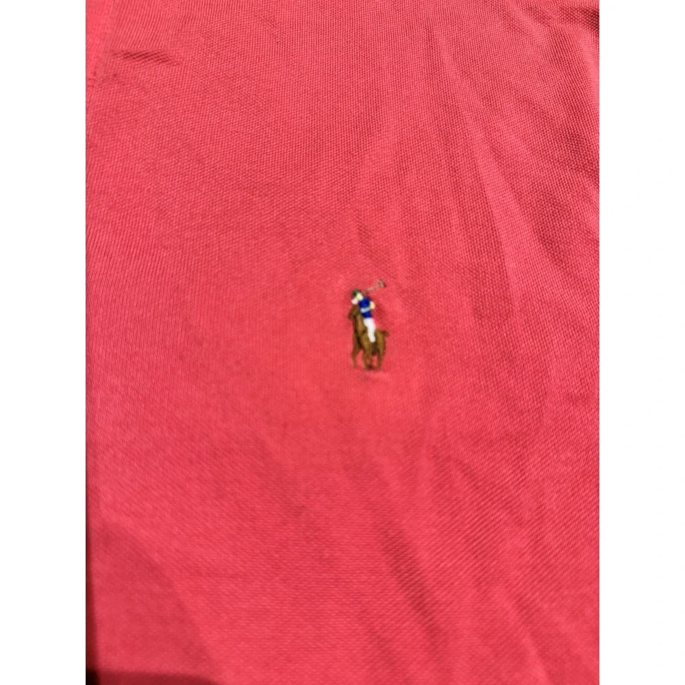 Vintage Polo Ralph Lauren Medium Polo Coral 100% Pima Cotton